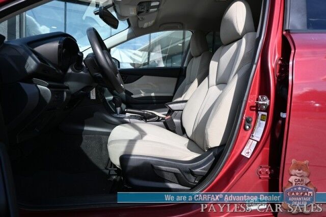 2020 Subaru Impreza Hatchback / AWD / Eye Sight Pkg / Adaptive Cruise / Lane Departure & Blind Spot Alert / Forward Collision Warning / Apple CarPlay & Android Auto / AUX & USB Input / Back Up Camera / 36 MPG Anchorage AK
