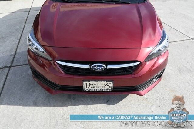 2020 Subaru Impreza Hatchback / AWD / Eye Sight Pkg / Adaptive Cruise / Lane Departure & Blind Spot Alert / Forward Collision Warning / Apple CarPlay & Android Auto / AUX & USB Input / Back Up Camera / 36 MPG Anchorage AK