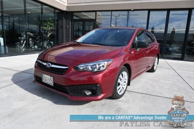 2020 Subaru Impreza Hatchback / AWD / Eye Sight Pkg / Adaptive Cruise / Lane Departure & Blind Spot Alert / Forward Collision Warning / Apple CarPlay & Android Auto / AUX & USB Input / Back Up Camera / 36 MPG Anchorage AK