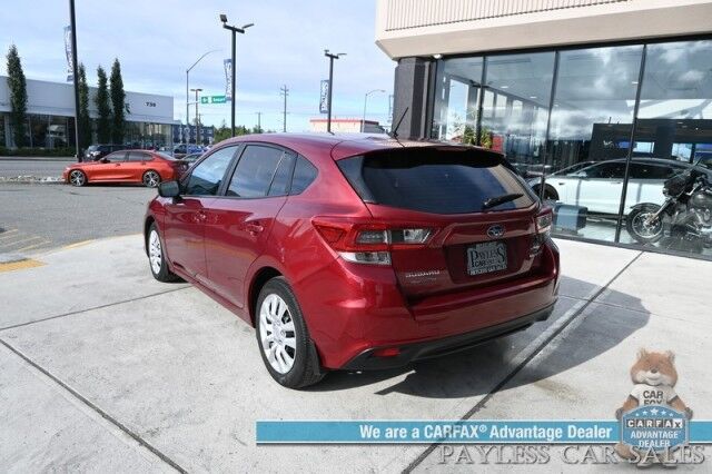 2020 Subaru Impreza Hatchback / AWD / Eye Sight Pkg / Adaptive Cruise / Lane Departure & Blind Spot Alert / Forward Collision Warning / Apple CarPlay & Android Auto / AUX & USB Input / Back Up Camera / 36 MPG Anchorage AK