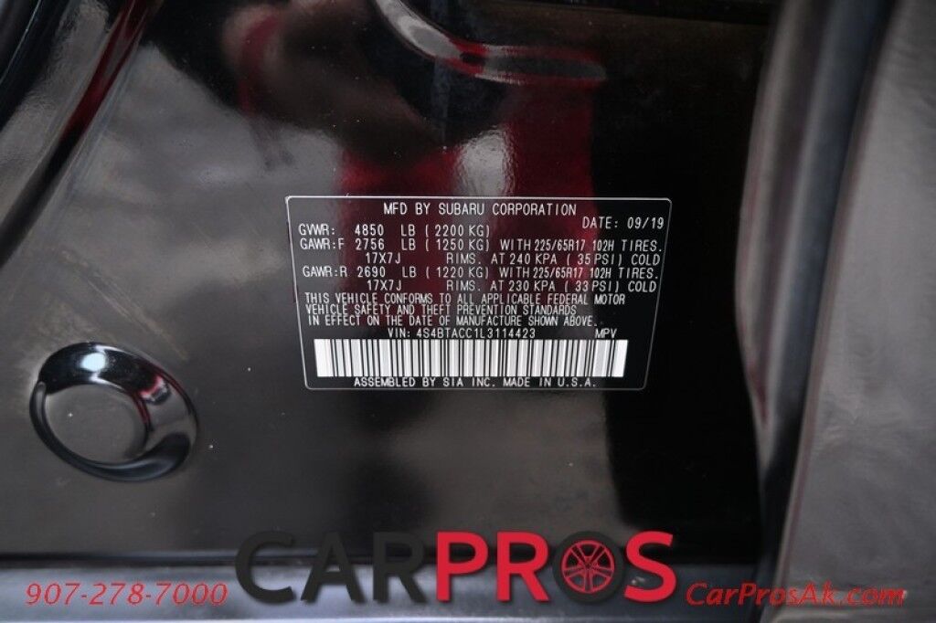 2020 Subaru Outback Premium - AWD - EyeSight Pkg - Power & Heated Cloth Seats - Bluetooth - Apple CarPlay & Android Auto - Power Locks, Windows & Mirrors - Luggage Rack - Aluminum Wheels - 33 MPG Anchorage AK