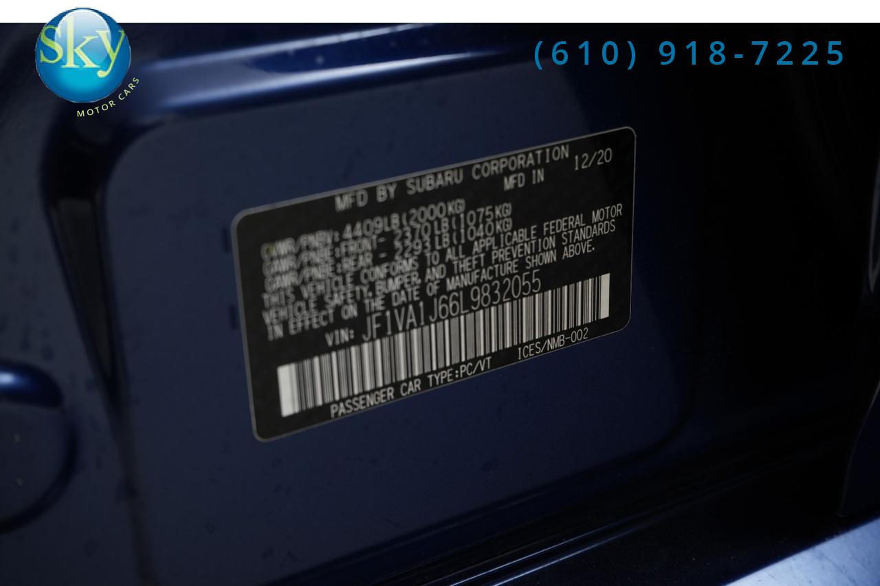 2020 Subaru WRX AWD Limited 6-SPEED MANUAL West Chester PA