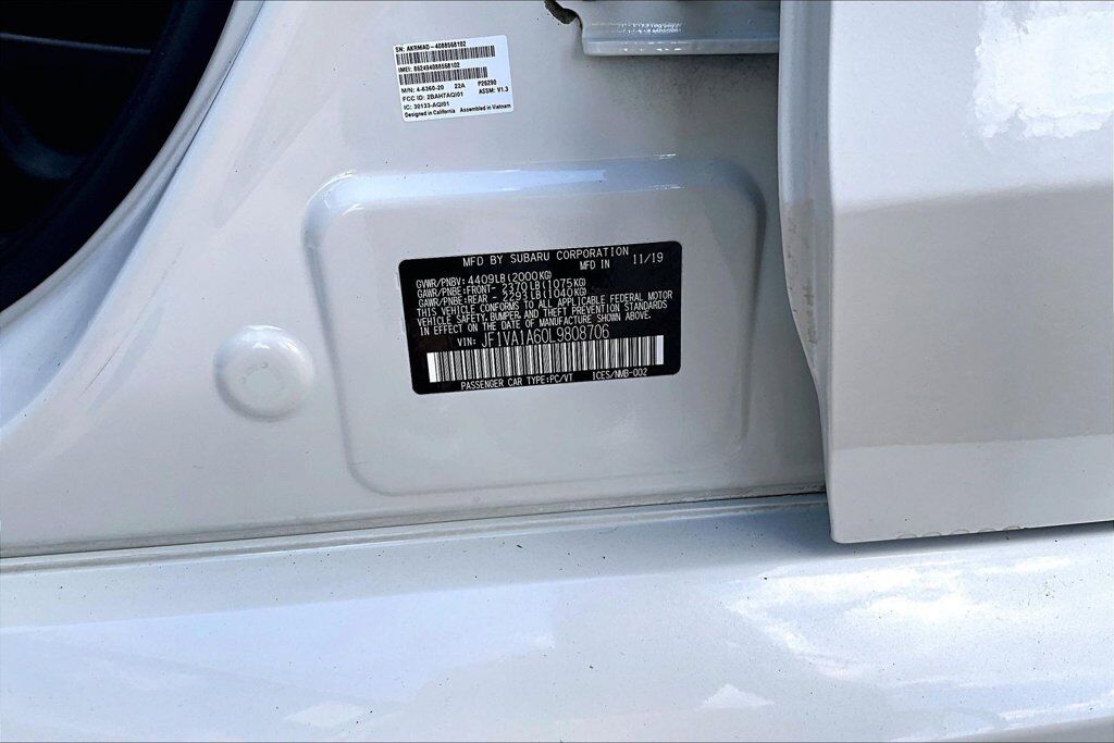 2020 Subaru WRX Base OR