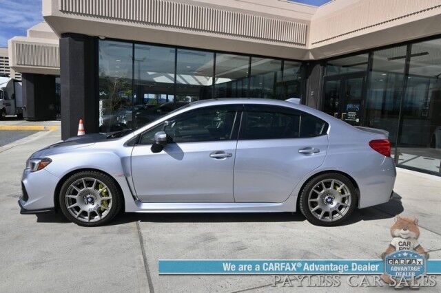 2020 Subaru WRX STI / Limited / AWD / 6-Spd Manual / SPARCO Wheels / Power & Heated RECARO Seats / Blind Spot Alert / Sunroof / NAV / Harman Kardon Speakers / Apple CarPlay & Android Auto / Only 37k Miles / 1-Owner Anchorage AK