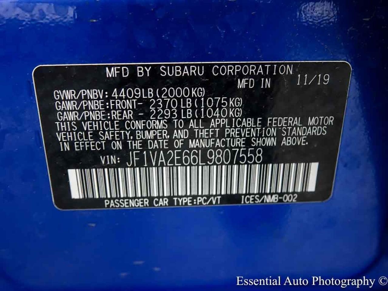 2020 Subaru WRX STI Willowbrook IL