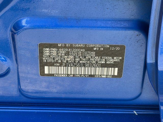 2020 Subaru WRX STi Springfield VA