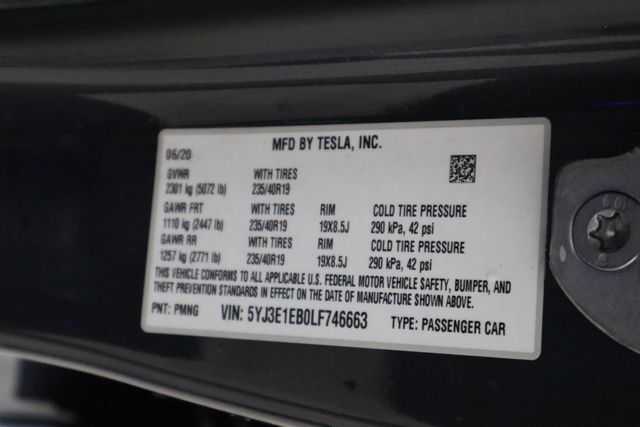 2020 Tesla Model 3 Long Range Raleigh NC