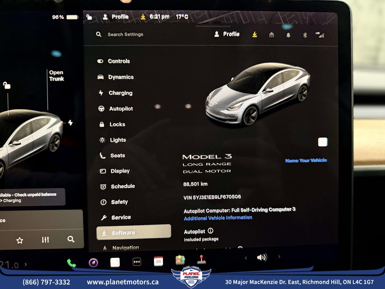 2020 Tesla Model 3 Long Range Richmond Hill ON