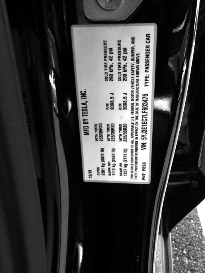 2020 Tesla Model 3 Performance AWD Jacksonville FL