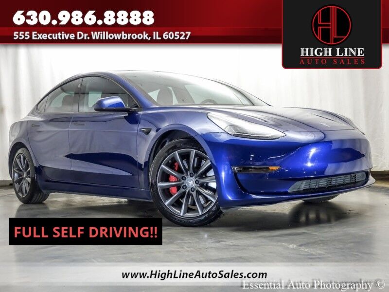 2020 Tesla Model 3 Performance FULL SELF DRIVING Willowbrook IL