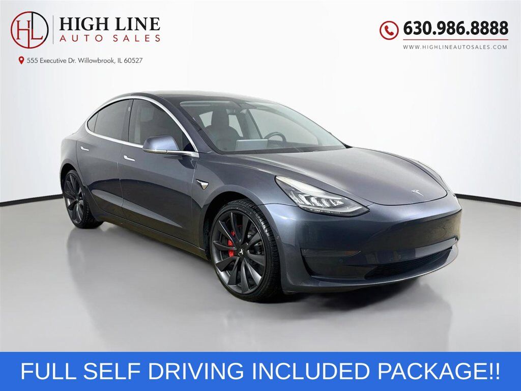 2020 Tesla Model 3 Performance FULL SELF DRIVING