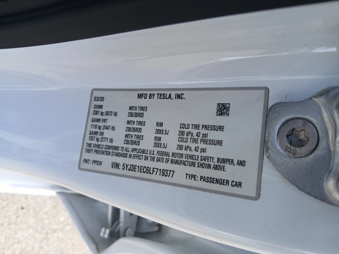 2020 Tesla Model 3 Performance Sedan 4D Maitland FL