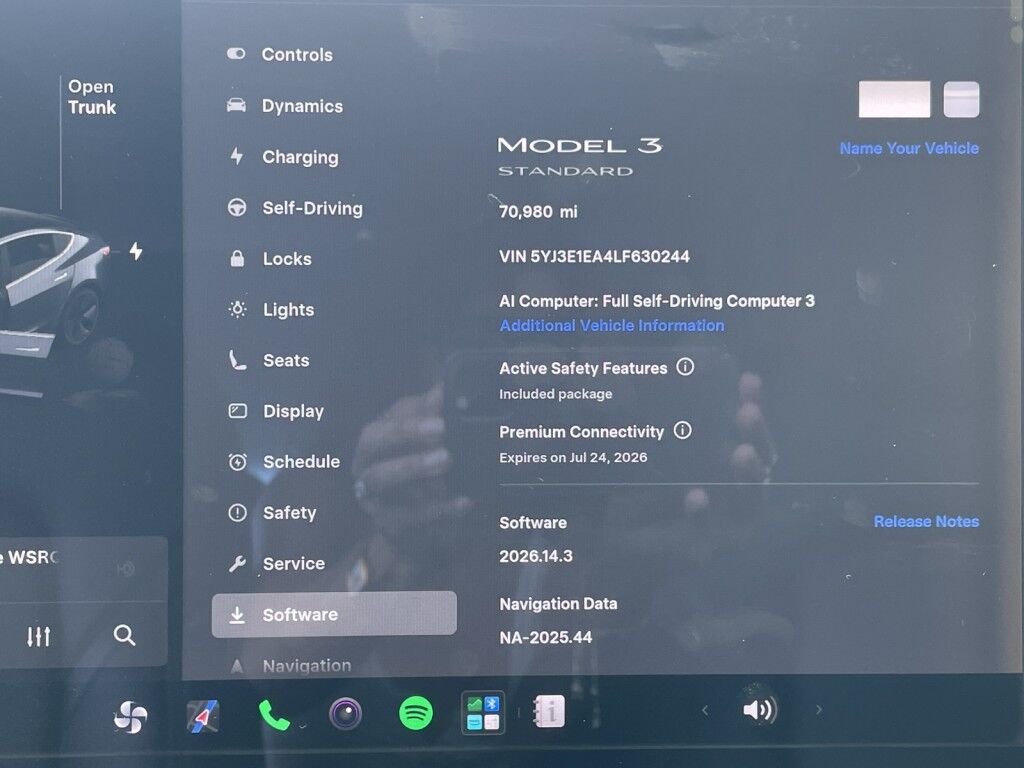 2020 Tesla Model 3 STANDARD RANGE PLUS~1 OWNER~ONLINE FINANCE AND SHIPPING AVAILABL Sarasota FL