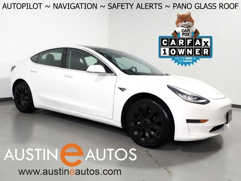 2020 Tesla Model 3 Standard Range Plus *AUTOPILOT, NAVIGATION, SAFETY ALERTS, ADAPTIVE CRUISE, SURROUND VIEW CAMERAS, PANORAMA GLASS ROOF, HEATED SEATS, 18 INCH WHEELS, BLUETOOTH