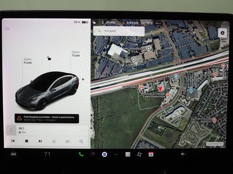 2020 Tesla Model 3 Standard Range Plus *AUTOPILOT, NAVIGATION, SAFETY ALERTS, ADAPTIVE CRUISE, SURROUND VIEW CAMERAS, PANORAMA GLASS ROOF, HEATED SEATS, 18 INCH WHEELS, BLUETOOTH Round Rock TX