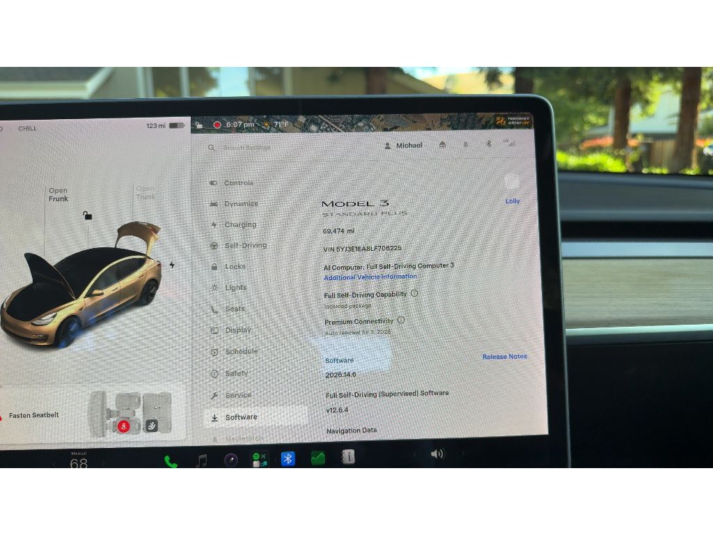 2020 Tesla Model 3 Standard Range Plus FSD TRANSFERS Folsom CA