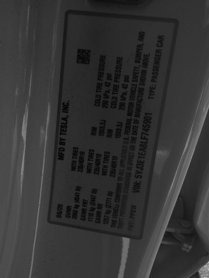 2020 Tesla Model 3 Standard Range Plus RWD Jacksonville FL