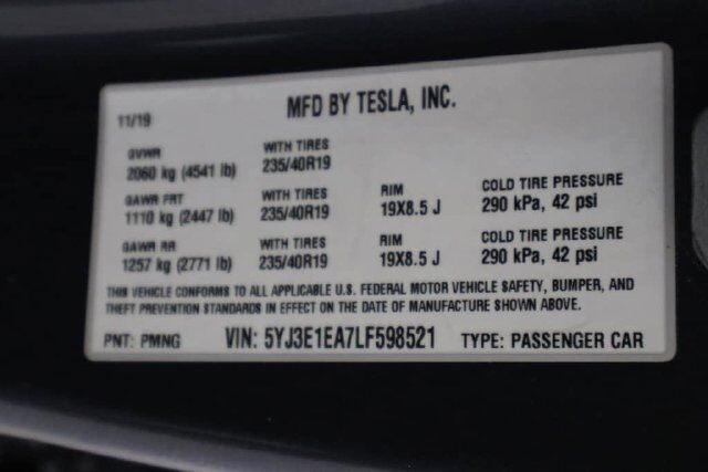 2020 Tesla Model 3 Standard Range Plus Raleigh NC