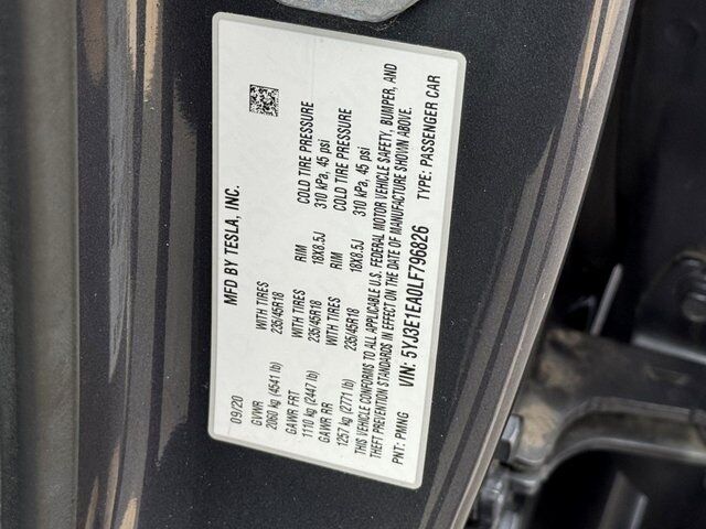 2020 Tesla Model 3 Standard Springfield VA