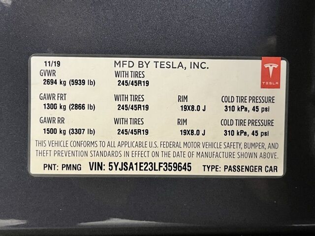 2020 Tesla Model S Long Range Carrollton TX