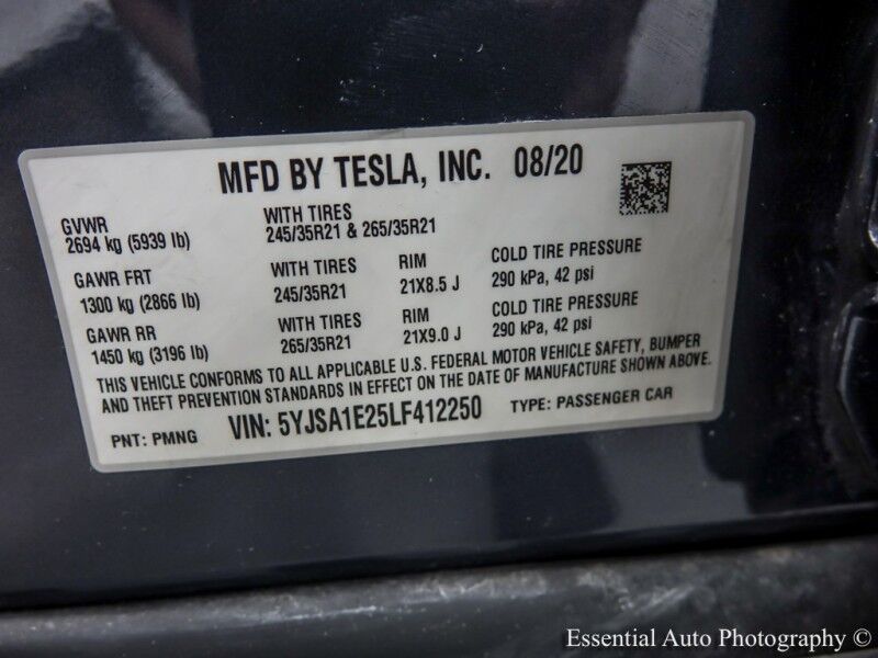 2020 Tesla Model S Long Range Plus Willowbrook IL