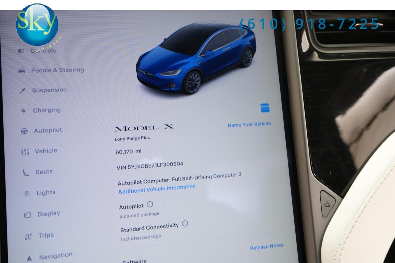 2020 Tesla Model X AWD Long Range Plus 6-PASSENGER West Chester PA