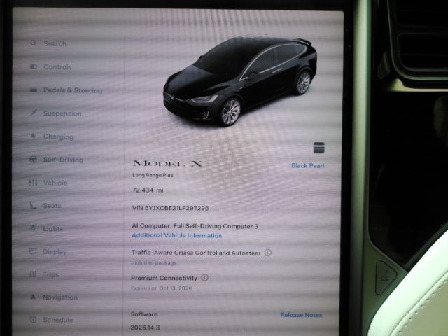 2020 Tesla Model X Long Range Dual Motor All-Wheel Drive Plano TX