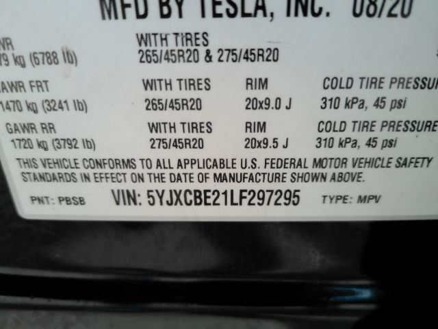 2020 Tesla Model X Long Range Dual Motor All-Wheel Drive Plano TX