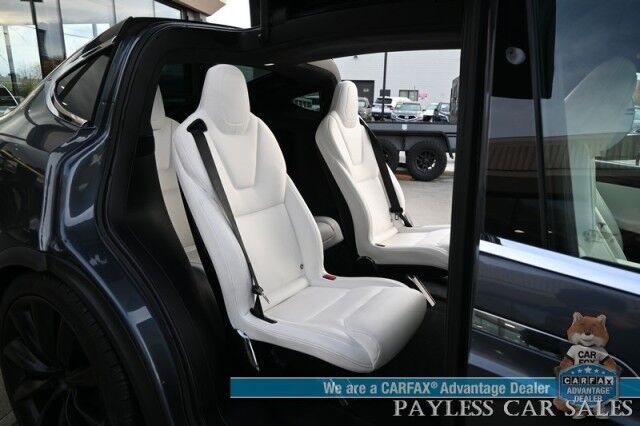 2020 Tesla Model X Long Range Plus / AWD / Front & Rear Heated Leather Seats / Heated Steering Wheel / NAV / Lane Departure & Blind Spot Alert / Autopilot / 3rd Row / Rear Captains Chairs / Seats 6 / 371 Mile Range / Tow Pkg / 1-Owner Anchorage AK 2020 Tesla Model X Long Range Plus / AWD / Front & Rear Heated Leather Seats / Heated Steering Wheel / NAV / Lane Departure & Blind Spot Alert / Autopilot / 3rd Row / Rear Captains Chairs / Seats 6 / 371 Mile Range / Tow Pkg / 1-Owner Anchorage AK