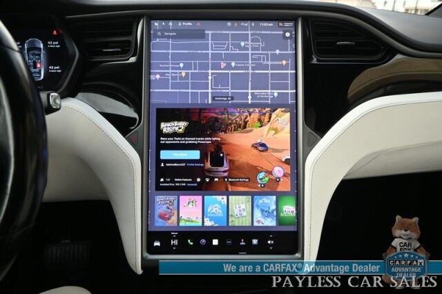 2020 Tesla Model X Long Range Plus / AWD / Front & Rear Heated Leather Seats / Heated Steering Wheel / NAV / Lane Departure & Blind Spot Alert / Autopilot / 3rd Row / Rear Captains Chairs / Seats 6 / 371 Mile Range / Tow Pkg / 1-Owner Anchorage AK 2020 Tesla Model X Long Range Plus / AWD / Front & Rear Heated Leather Seats / Heated Steering Wheel / NAV / Lane Departure & Blind Spot Alert / Autopilot / 3rd Row / Rear Captains Chairs / Seats 6 / 371 Mile Range / Tow Pkg / 1-Owner Anchorage AK