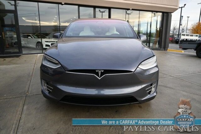 2020 Tesla Model X Long Range Plus / AWD / Front & Rear Heated Leather Seats / Heated Steering Wheel / NAV / Lane Departure & Blind Spot Alert / Autopilot / 3rd Row / Rear Captains Chairs / Seats 6 / 371 Mile Range / Tow Pkg / 1-Owner Anchorage AK 2020 Tesla Model X Long Range Plus / AWD / Front & Rear Heated Leather Seats / Heated Steering Wheel / NAV / Lane Departure & Blind Spot Alert / Autopilot / 3rd Row / Rear Captains Chairs / Seats 6 / 371 Mile Range / Tow Pkg / 1-Owner Anchorage AK