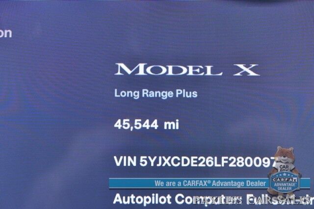 2020 Tesla Model X Long Range Plus / AWD / Power & Heated Leather Seats / Heated Steering Wheel / Navigation / Auto Pilot / Adaptive Cruise Control / Lane Departure Alert / Bluetooth / Back Up Camera / Tow Pkg / 371 Mi Range Anchorage AK