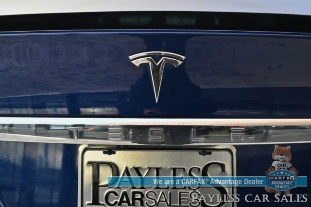 2020 Tesla Model X Long Range Plus / AWD / Power & Heated Leather Seats / Heated Steering Wheel / Navigation / Auto Pilot / Adaptive Cruise Control / Lane Departure Alert / Bluetooth / Back Up Camera / Tow Pkg / 371 Mi Range Anchorage AK