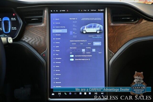 2020 Tesla Model X Long Range Plus / AWD / Power & Heated Leather Seats / Heated Steering Wheel / Navigation / Auto Pilot / Adaptive Cruise Control / Lane Departure Alert / Bluetooth / Back Up Camera / Tow Pkg / 371 Mi Range Anchorage AK