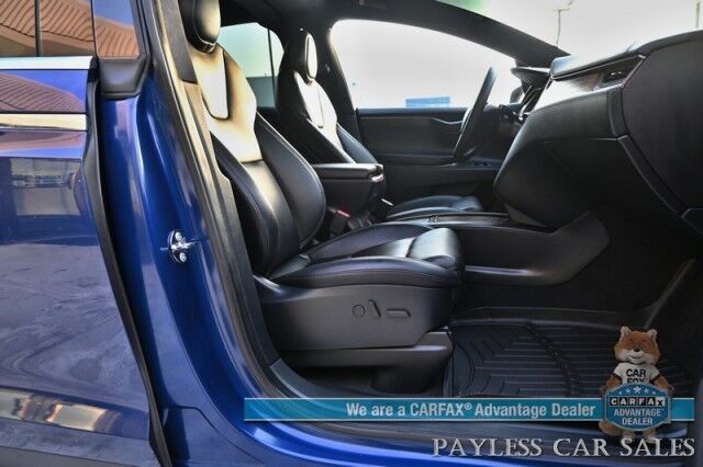 2020 Tesla Model X Long Range Plus / AWD / Power & Heated Leather Seats / Heated Steering Wheel / Navigation / Auto Pilot / Adaptive Cruise Control / Lane Departure Alert / Bluetooth / Back Up Camera / Tow Pkg / 371 Mi Range Anchorage AK