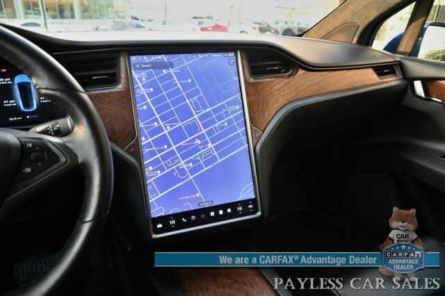 2020 Tesla Model X Long Range Plus / AWD / Power & Heated Leather Seats / Heated Steering Wheel / Navigation / Auto Pilot / Adaptive Cruise Control / Lane Departure Alert / Bluetooth / Back Up Camera / Tow Pkg / 371 Mi Range Anchorage AK