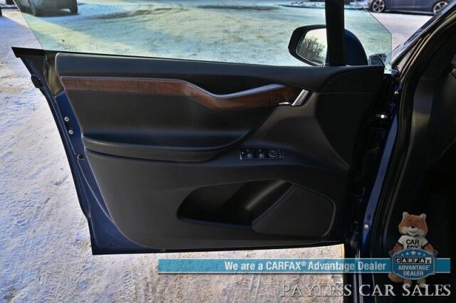 2020 Tesla Model X Long Range Plus / AWD / Power & Heated Leather Seats / Heated Steering Wheel / Navigation / Auto Pilot / Adaptive Cruise Control / Lane Departure Alert / Bluetooth / Back Up Camera / Tow Pkg / 371 Mi Range Anchorage AK