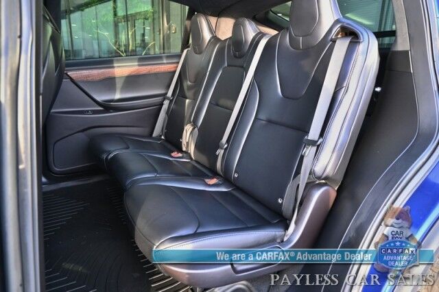 2020 Tesla Model X Long Range Plus / AWD / Power & Heated Leather Seats / Heated Steering Wheel / Navigation / Auto Pilot / Adaptive Cruise Control / Lane Departure Alert / Bluetooth / Back Up Camera / Tow Pkg / 371 Mi Range Anchorage AK