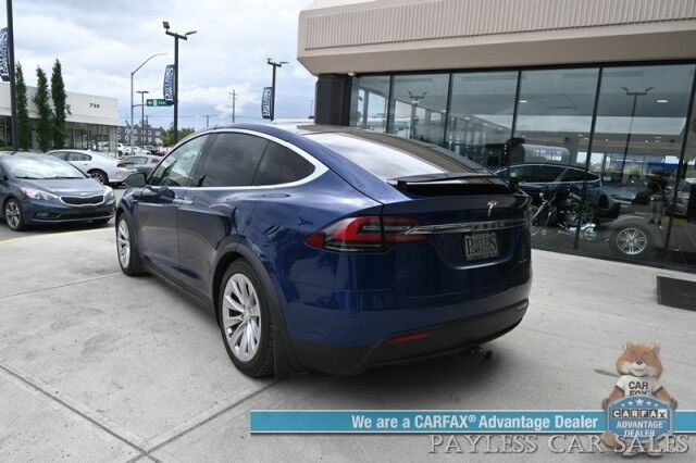 2020 Tesla Model X Long Range Plus / AWD / Power & Heated Leather Seats / Heated Steering Wheel / Navigation / Auto Pilot / Adaptive Cruise Control / Lane Departure Alert / Bluetooth / Back Up Camera / Tow Pkg / 371 Mi Range Anchorage AK
