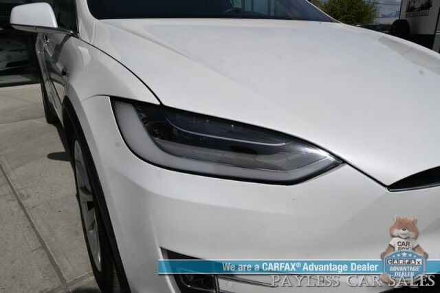 2020 Tesla Model X Long Range Plus / AWD / Power & Heated Leather Seats / Heated Steering Wheel / Navigation / Auto Pilot / Adaptive Cruise / Lane Departure / 3rd Row / Seats 7 / Bluetooth / Back Up Camera / 371 Mi Range Anchorage AK