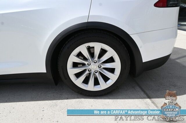 2020 Tesla Model X Long Range Plus / AWD / Power & Heated Leather Seats / Heated Steering Wheel / Navigation / Auto Pilot / Adaptive Cruise / Lane Departure / 3rd Row / Seats 7 / Bluetooth / Back Up Camera / 371 Mi Range Anchorage AK