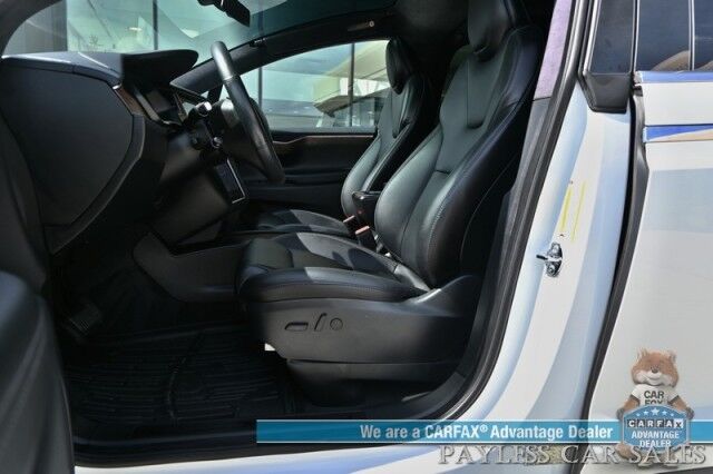 2020 Tesla Model X Long Range Plus / AWD / Power & Heated Leather Seats / Heated Steering Wheel / Navigation / Auto Pilot / Adaptive Cruise / Lane Departure / 3rd Row / Seats 7 / Bluetooth / Back Up Camera / 371 Mi Range Anchorage AK