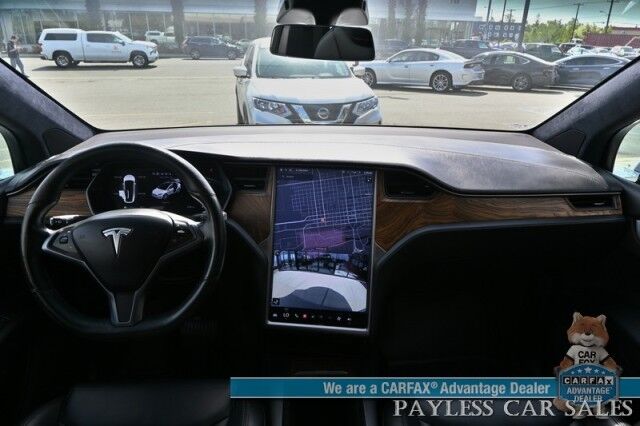 2020 Tesla Model X Long Range Plus / AWD / Power & Heated Leather Seats / Heated Steering Wheel / Navigation / Auto Pilot / Adaptive Cruise / Lane Departure / 3rd Row / Seats 7 / Bluetooth / Back Up Camera / 371 Mi Range Anchorage AK