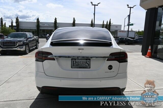 2020 Tesla Model X Long Range Plus / AWD / Power & Heated Leather Seats / Heated Steering Wheel / Navigation / Auto Pilot / Adaptive Cruise / Lane Departure / 3rd Row / Seats 7 / Bluetooth / Back Up Camera / 371 Mi Range Anchorage AK