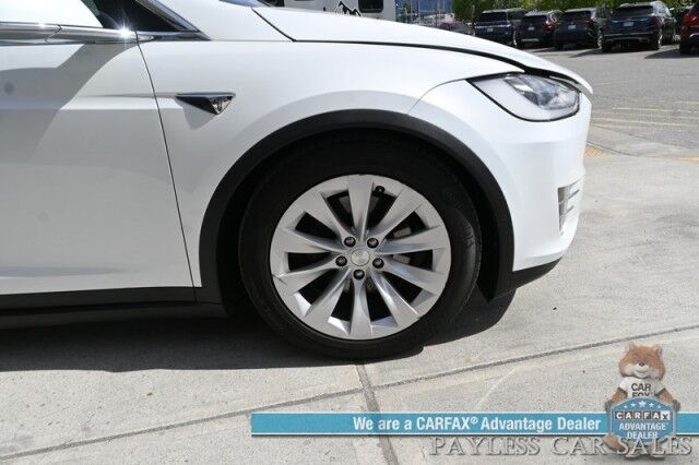 2020 Tesla Model X Long Range Plus / AWD / Power & Heated Leather Seats / Heated Steering Wheel / Navigation / Auto Pilot / Adaptive Cruise / Lane Departure / 3rd Row / Seats 7 / Bluetooth / Back Up Camera / 371 Mi Range Anchorage AK