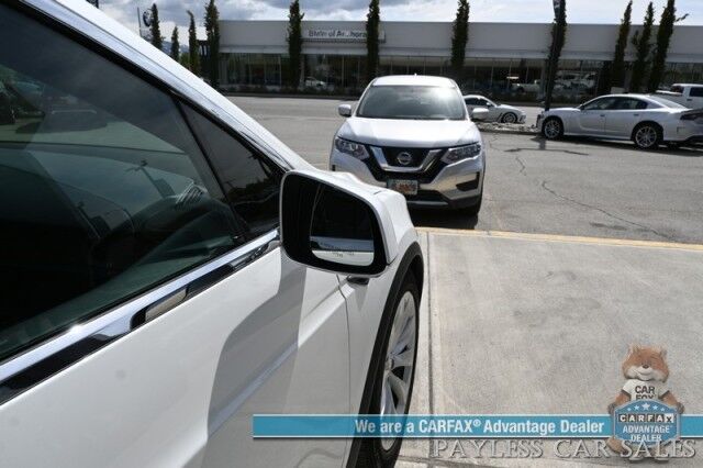 2020 Tesla Model X Long Range Plus / AWD / Power & Heated Leather Seats / Heated Steering Wheel / Navigation / Auto Pilot / Adaptive Cruise / Lane Departure / 3rd Row / Seats 7 / Bluetooth / Back Up Camera / 371 Mi Range Anchorage AK