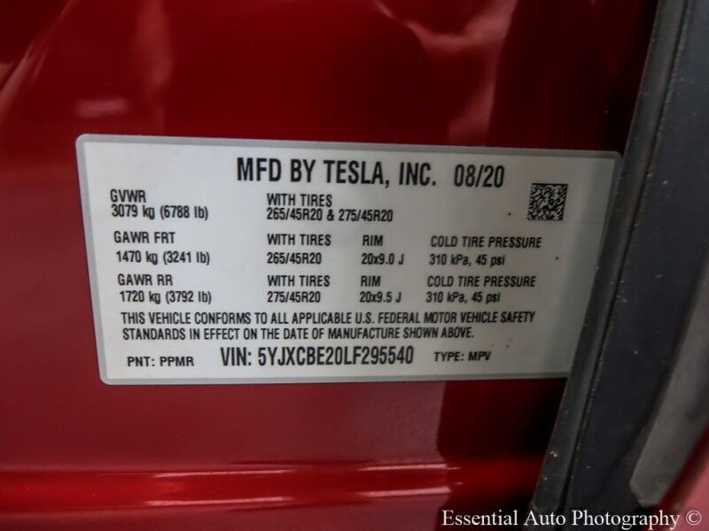 2020 Tesla Model X Long Range Plus Willowbrook IL