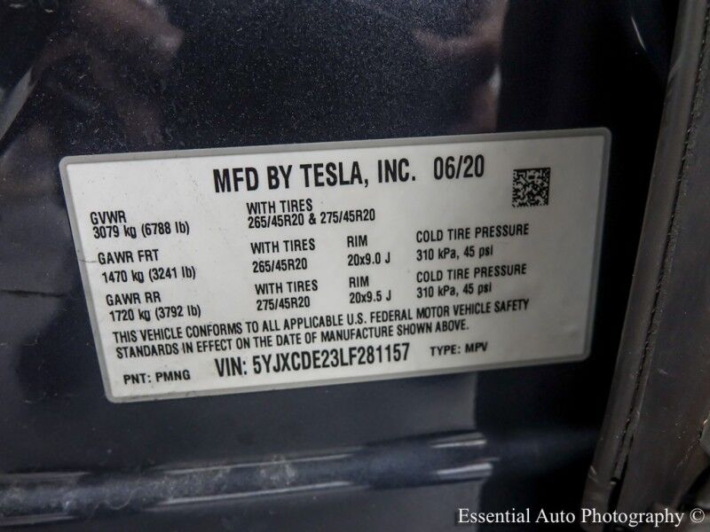 2020 Tesla Model X Long Range Plus Willowbrook IL