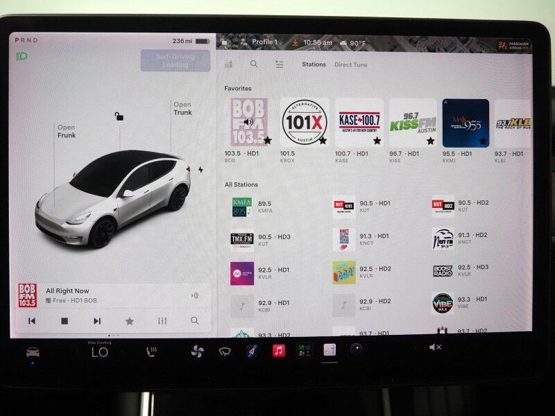 2020 Tesla Model Y Long Range AWD *FULL SELF-DRIVING ENABLED, TRAFFIC AWARE CRUISE CONTROL, NAVIGATION, SURROUND VIEW CAMERAS, PANORAMA GLASS ROOF, HEATED SEATS, BLUETOOTH PHONE & AUDIO Round Rock TX