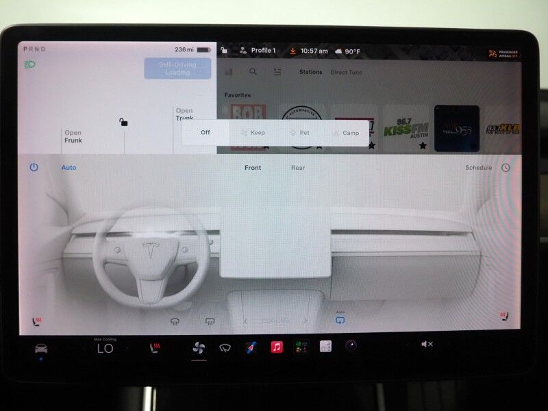 2020 Tesla Model Y Long Range AWD *FULL SELF-DRIVING ENABLED, TRAFFIC AWARE CRUISE CONTROL, NAVIGATION, SURROUND VIEW CAMERAS, PANORAMA GLASS ROOF, HEATED SEATS, BLUETOOTH PHONE & AUDIO Round Rock TX